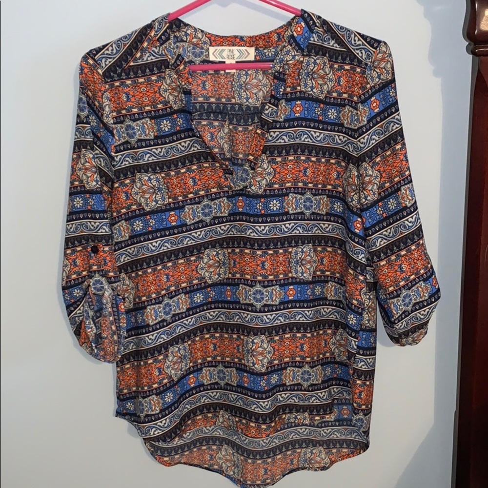 Multicolored blouse